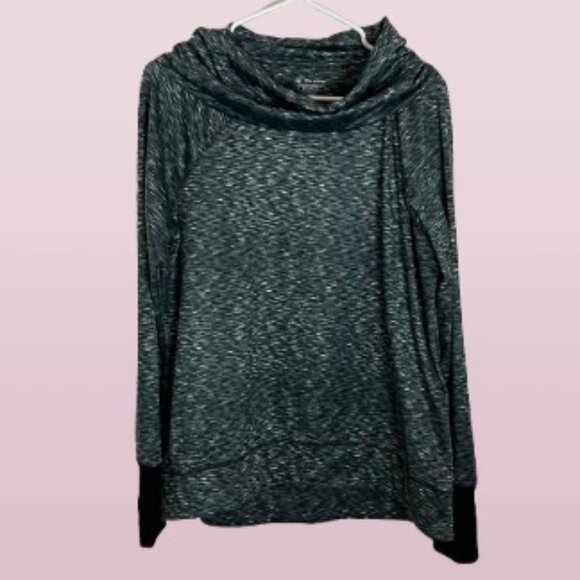 tek gear Sweaters - Tek Gear Gray Cowl Neck Activewear Women's